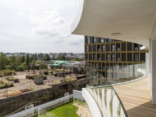 Projet de 24 logements collectifs à Nantes, Parc architectes