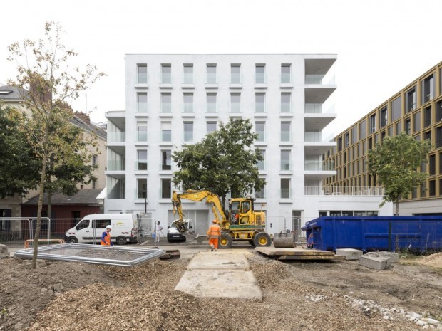 Projet de 24 logements collectifs à Nantes, Parc architectes