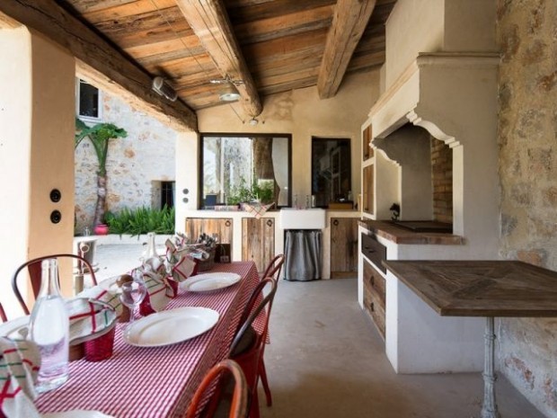 Une terrasse pleine de caractère