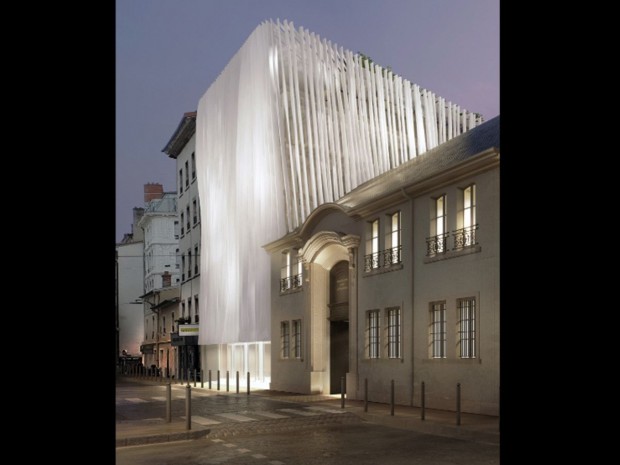 Musées des tissus de Lyon - projet ricciotti