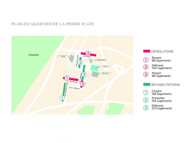 Plan Pierre Plate Bagneux