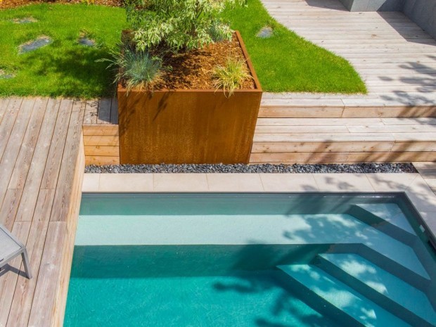 Une piscine pensée pour la détente