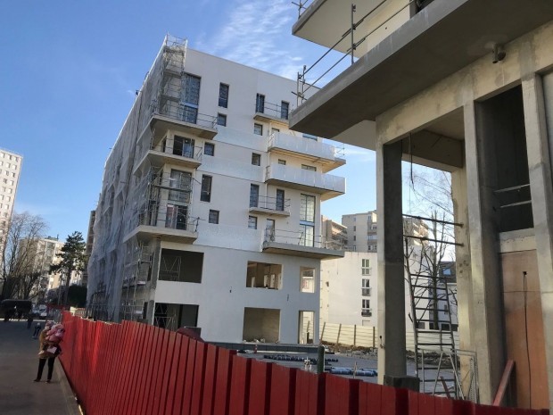 Logements en construction