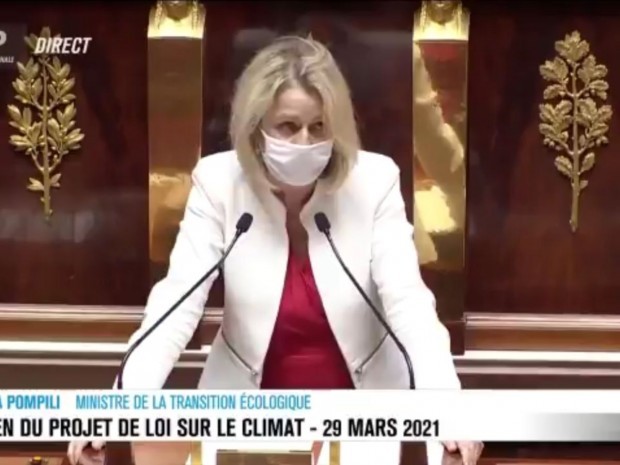 Barbara Pompili, le 29 mars 2021