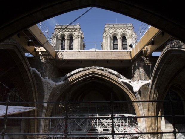 Croisée du transept de Notre-Dame de Paris