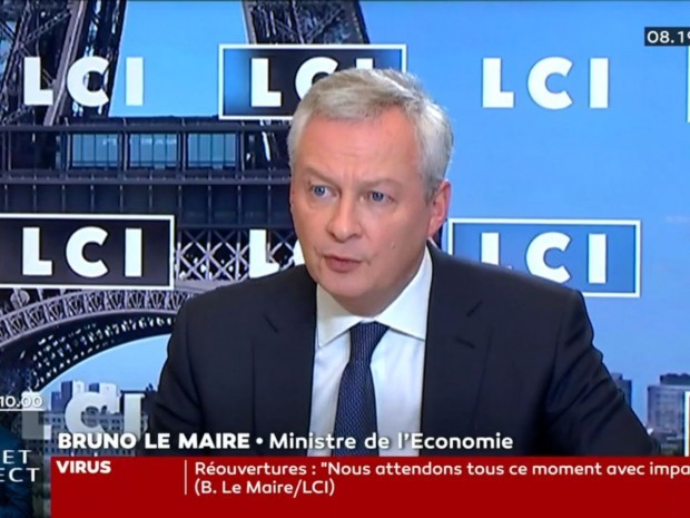 Bruno le Maire sur LCI, le 17 mai 2021