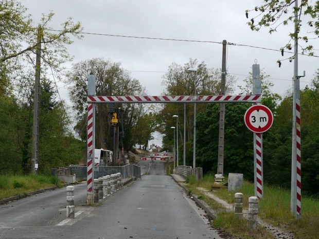 Le Pont Cotelle, dans l'Orléanais.