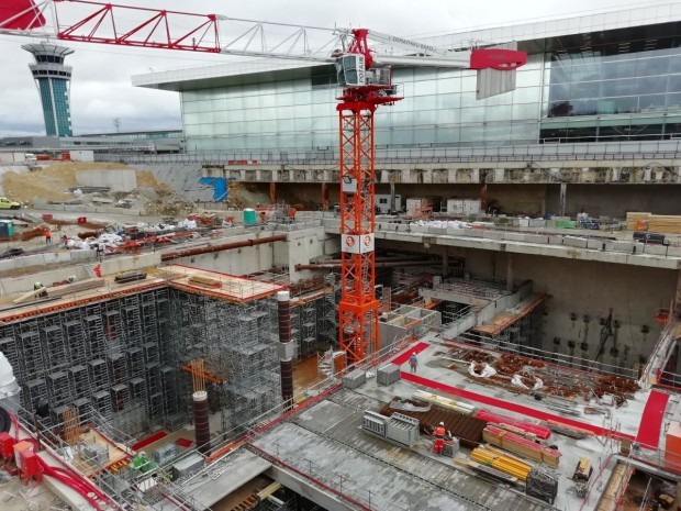 Chantier gare Orly 1