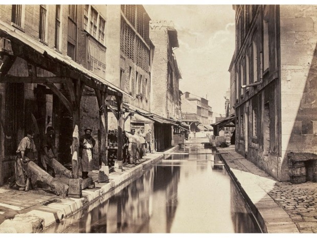 Tanneries au bord de la Bièvre