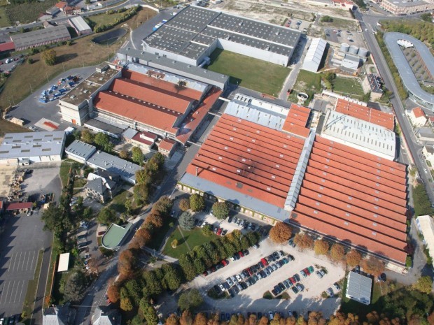 Site Forbo de Reims, vue aérienne