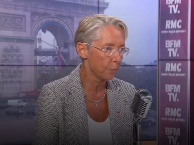 Elisabeth Borne, ministre du Travail RMC/BFMTV 