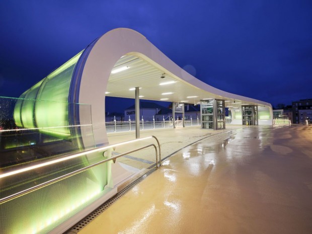 Passerelle gare Chartres 03