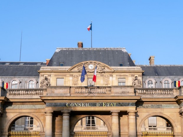 Le Conseil d'Etat, à Paris