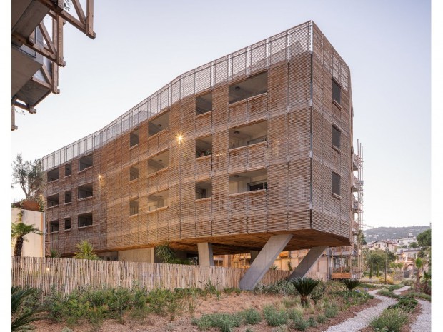 Nice Le Ray logements façades végétalisées