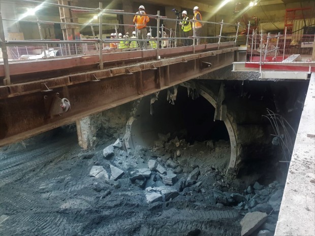 Chantier de la gare de Saint-Denis - Pleyel, Grand Paris Express