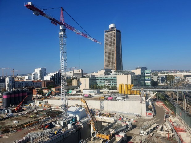 Chantier de la gare de Saint-Denis - Pleyel, Grand Paris Express