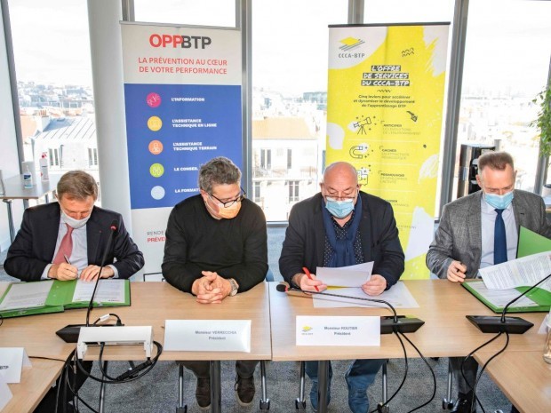 Partenariat OPPBTP & CCCA-BTP