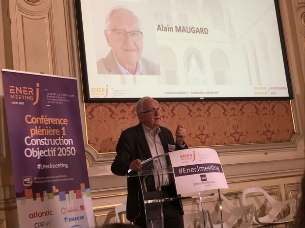 Alain Maugard lors d'Enerjmeeting Lyon 2021