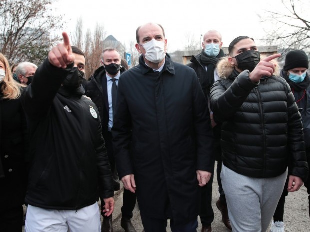 Jean Castex en déplacement à Grenoble Comité interministériel à la Ville