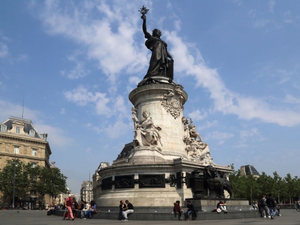 Place de la République à Paris