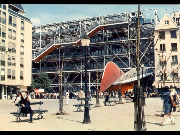 Vue du Diatope de Beaubourg