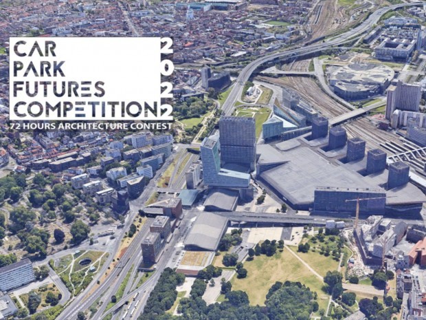 Affiche concours architecture carpark futures