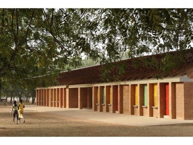 Extension d'une école primaire (Gando, Burkina-Faso)
