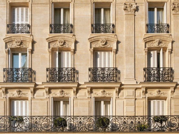 Immeuble appartement parisien