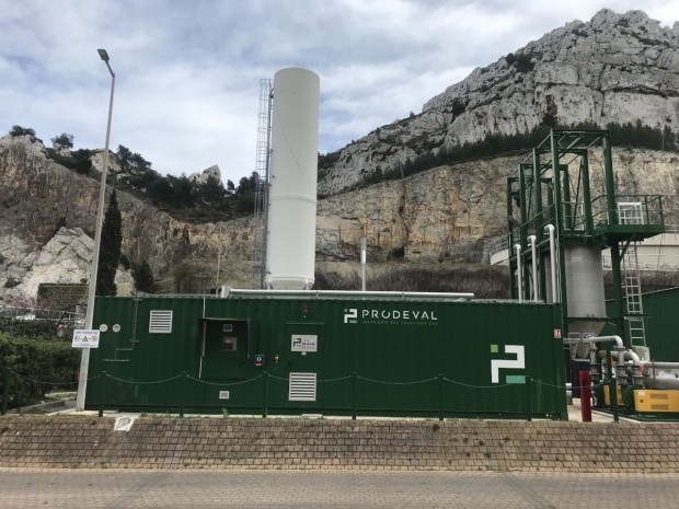 Marseille Seramm unité production biométhane