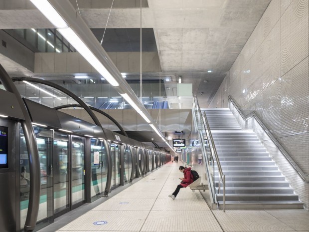 Stations métro ligne 14 agence AZC