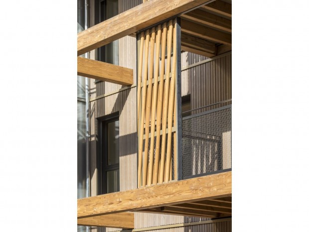 Archi5 logements Paris structure bois