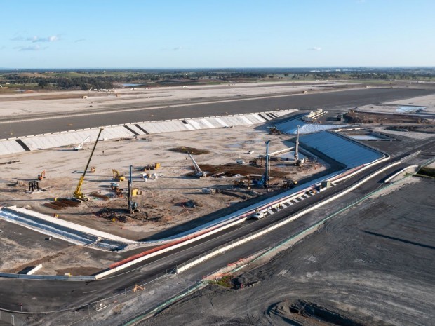 Construction nouvel aéroport Sydney