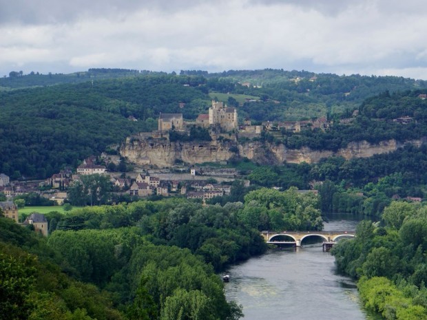 Vue de Beynac, en Dordogne
