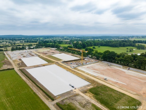 Haras du Pin chantier