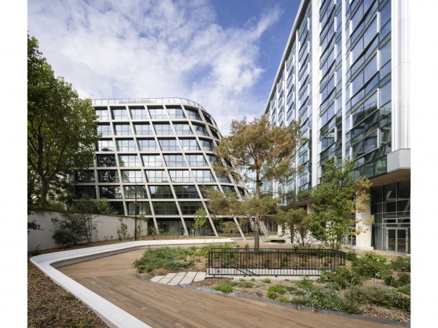 Bâtiment Biome bureaux Paris SFL