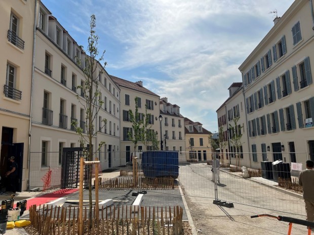 La Cour des marchandises, à Pontoise.