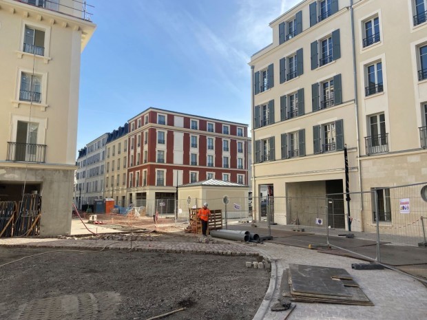 La Cour des marchandises, à Pontoise.