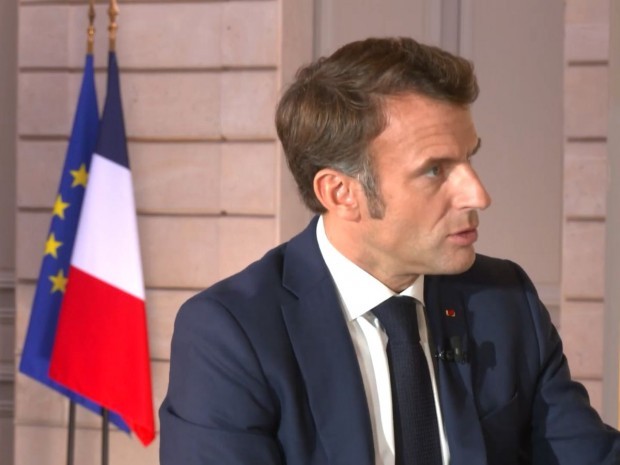 Emmanuel Macron aux 24H du bâtiment