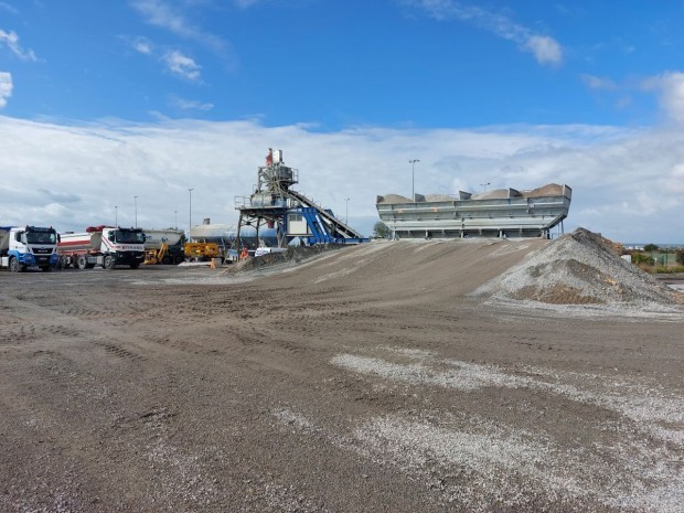 Première phase de travaux piste 1 de Roissy - Charles-de-Gaulle