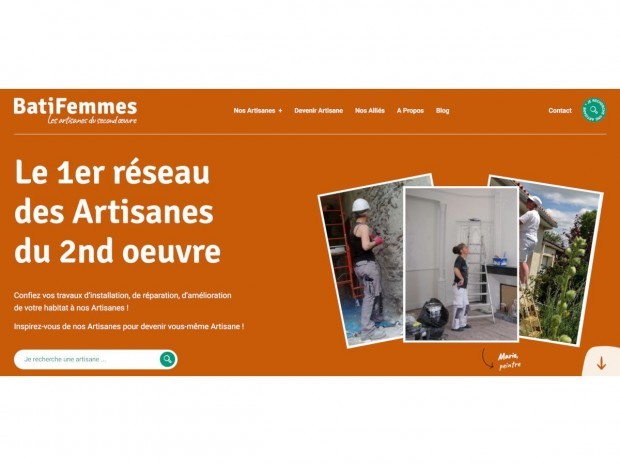 BatiFemmes réseau plateformes artisanes