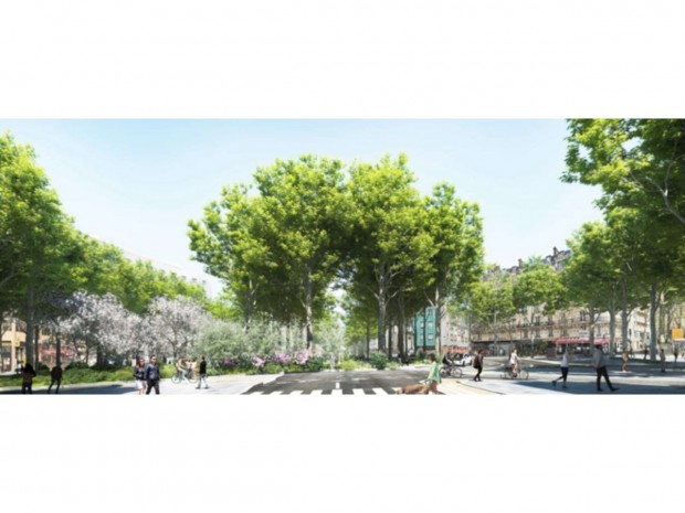 Forêt urbaine Paris Colonel-Fabien