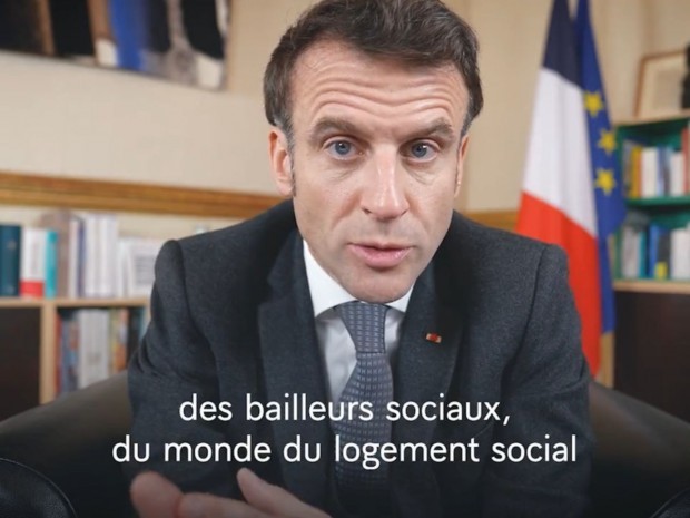 Emmanuel Macron, le 28 janvier 2023 sur Twitter.