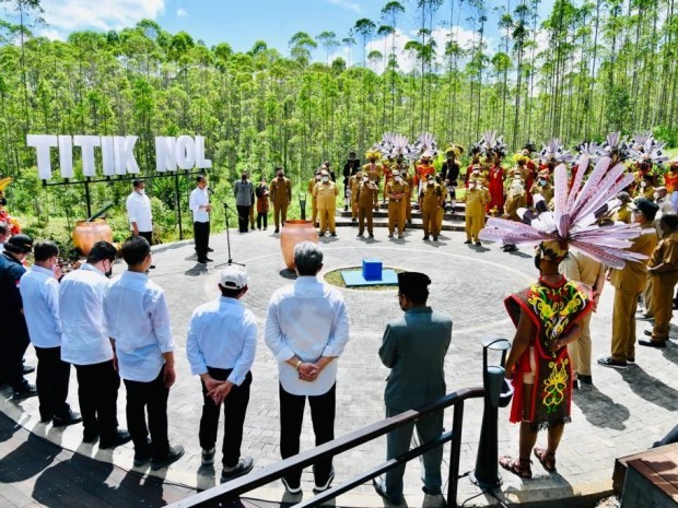 Nusantara Indonésie Joko Widodo