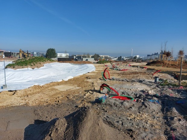 Chantier Ecolodgee Futuroscope