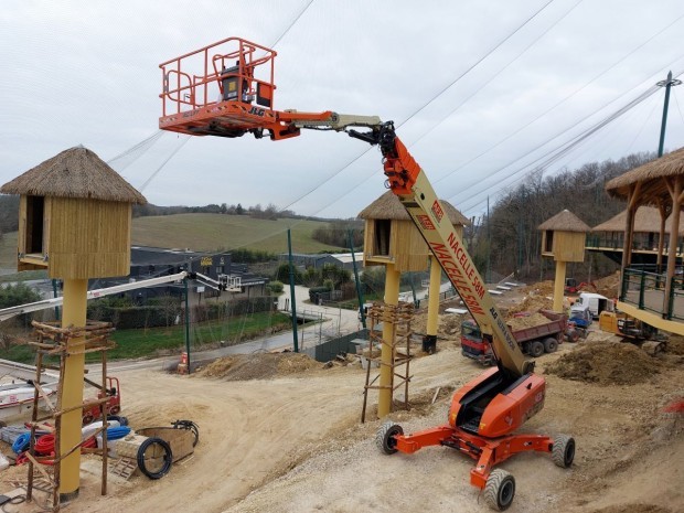 Chantier volière sud-américaine Beauval