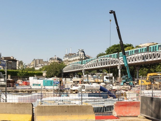 Chantier du bassin d'Austerlitz