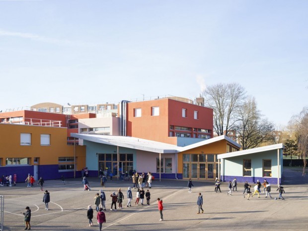 Sol Architecture école Jean Macé Trappes