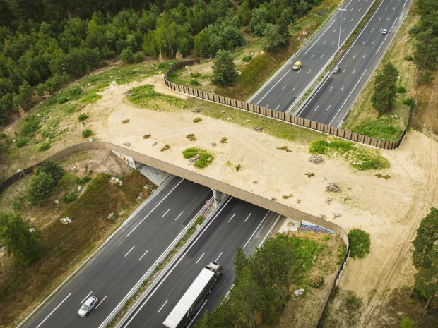 L'écopont d'Ermenonville sur l'A1