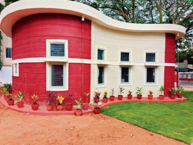Inde bureau de poste imprimé 3D