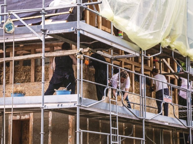 Une maison inhabitée transformée